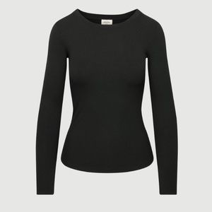 Aritzia Wilfred Free GO-TO Long-Sleeve Crewneck Tee | Women's Top Size XS